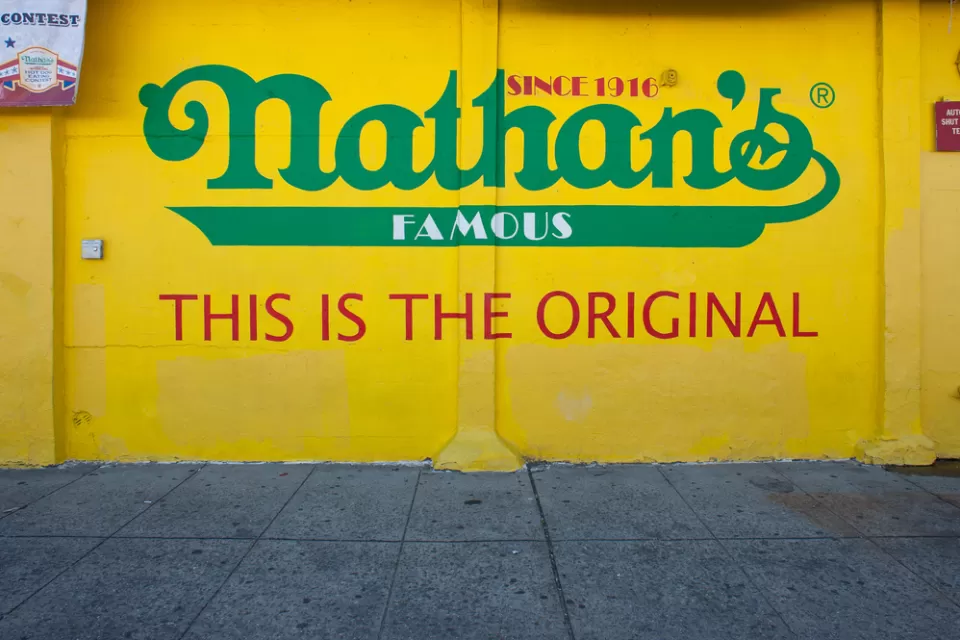 Nathan's in Brooklyn